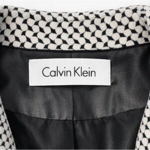 Calvin Klein Monochrome Geometric Blazer